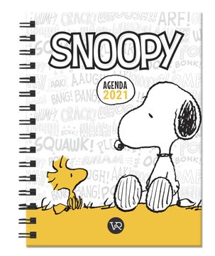 portada Agenda Snoopy 2021 ( Blanca )