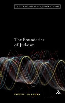 portada the boundaries of judaism (in English)