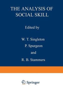 portada The Analysis of Social Skill (in English)