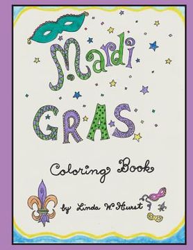 portada Mardi Gras Coloring Book (in English)