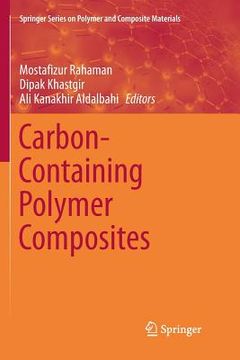 portada Carbon-Containing Polymer Composites (en Inglés)