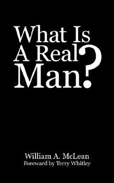 portada what is a real man? (en Inglés)