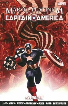 portada Marvel Platinum: The Definitive Captain America Reloaded uk (in English)