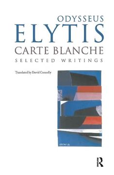 portada Carte Blanche (in English)