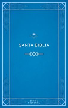 portada Rvr 1960 Biblia Económica de Evangelismo, Azul Tapa Rústica