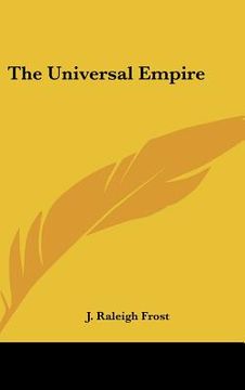 portada the universal empire (en Inglés)