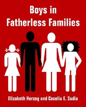 portada boys in fatherless families (en Inglés)