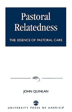 portada pastoral relatedness: the essence of pastoral care (in English)
