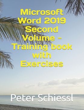 portada Microsoft Word 2019 Second Volume - Training book with Exercises (en Inglés)