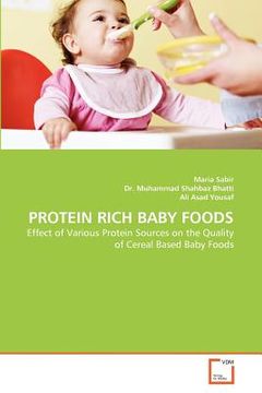 portada protein rich baby foods (en Inglés)