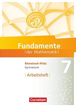 portada Fundamente der Mathematik 7. Schuljahr - Rheinland-Pfalz - Arbeitsheft mit Lösungen (in German)