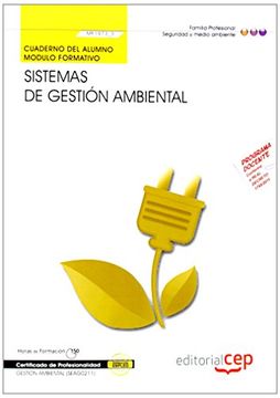 portada Cp - cuadreno del alumno - sistemas de gestion ambiental (m (Cp - Certificado Profesionalidad)