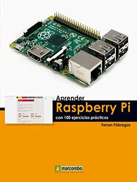 portada Aprender Raspberry pi con 100 Ejercicios Prácticos