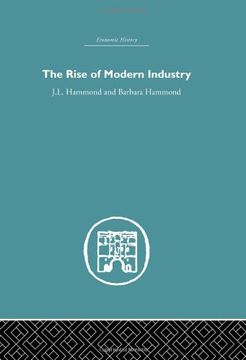 portada The Rise of Modern Industry (Economic History) (en Inglés)