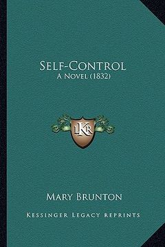 portada self-control: a novel (1832) a novel (1832) (in English)