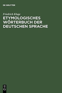 portada Etymologisches Worterbuch der Deutschen Sprache 