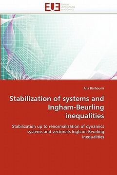 portada stabilization of systems and ingham-beurling inequalities (in English)