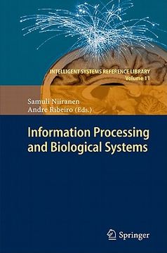 portada information processing and biological systems (en Inglés)