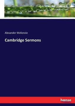 portada Cambridge Sermons (en Inglés)