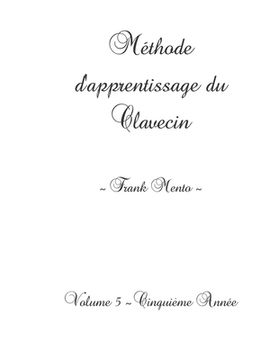 portada Méthode Clavecin - Volume 5 (en Francés)
