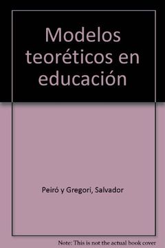 portada Modelos Teoréticos en Educación (in Spanish)