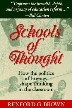 portada schools of thought: how the politics of literacy shape thinking in the classroom (en Inglés)