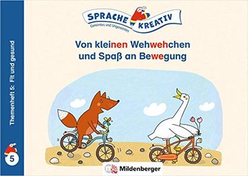 portada Von Kleinen Wehwehchen und Spaß an Bewegung Themenheft 5: Fit und Gesund: Sprache Kreativ Gereimtes und Ungereimtes (en Alemán)