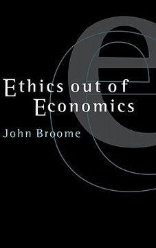 portada Ethics out of Economics (en Inglés)