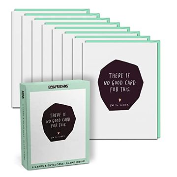 portada Em & Friends no Good Card for This Cards Empathy Sympathy Cards With Envelopes (Box of 8) (en Inglés)