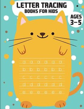 portada Letter tracing books for kids ages 3-5: letter tracing preschool, letter tracing, letter tracing preschool, letter tracing preschool, letter tracing w (en Inglés)