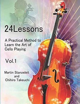 portada 24 Lessons a Practical Method to Learn the art of Cello Playing Vol. 1 (en Inglés)