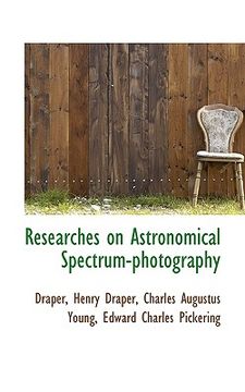portada researches on astronomical spectrum-photography (en Inglés)