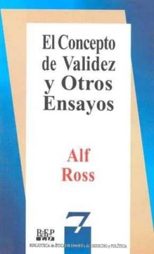 portada El Concepto de la Validez y otros Ensayos (in Spanish)