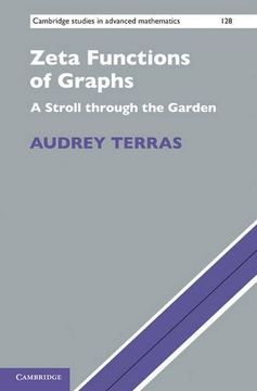 portada Zeta Functions of Graphs (Cambridge Studies in Advanced Mathematics) (en Inglés)