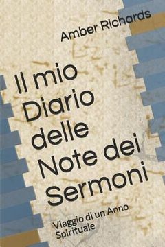 portada Il mio Diario delle Note dei Sermoni: Viaggio di un Anno Spirituale