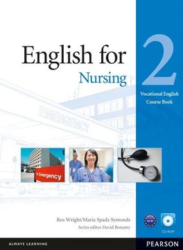 portada English for Nursing Level 2 Coursebook Pack [With CDROM] (en Inglés)
