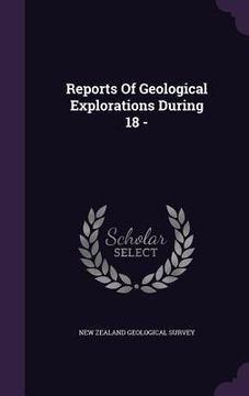 portada Reports Of Geological Explorations During 18 - (en Inglés)