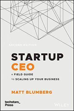 portada Startup Ceo: A Field Guide to Scaling up Your Business (Techstars) (in English)