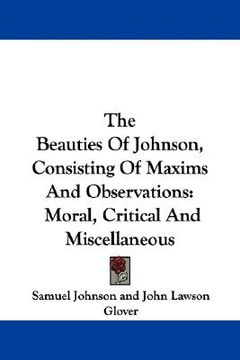 portada the beauties of johnson, consisting of m