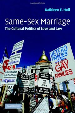 portada Same-Sex Marriage Hardback: The Cultural Politics of Love and law (in English)