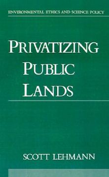 portada privatizing public lands (en Inglés)