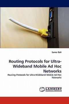 portada routing protocols for ultra-wideband mobile ad hoc networks (en Inglés)