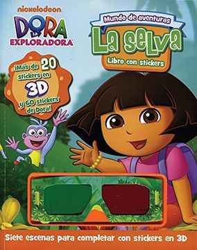 portada Dora 3d Mundo de Aventuras la Selva