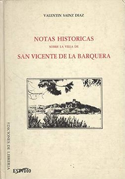 portada Notas Historicas Sobre la Villa de san Vicente de la Barquera