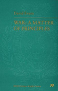 portada War: A Matter of Principles (RUSI Defence Studies)