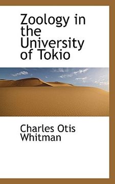 portada zoology in the university of tokio (en Inglés)