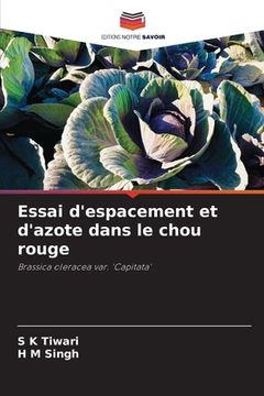 portada Essai d'espacement et d'azote dans le chou rouge