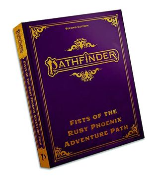 portada Pathfinder Fists of the Ruby Phoenix Adventure Path Special Edition (P2) (en Inglés)