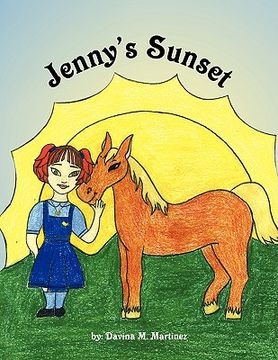 portada jenny's sunset (en Inglés)
