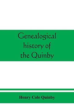 portada Genealogical History of the Quinby (Quimby) Family in England and America (en Inglés)